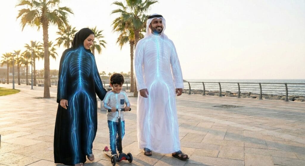 family with optimised nervous systems