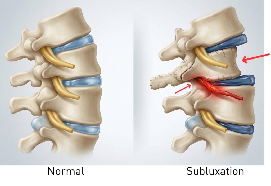 Spinal sublixation