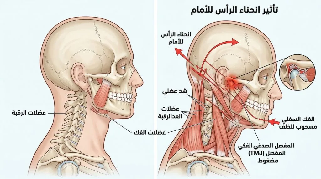 علاج طقطقة وألم الفك (TMJ): لماذا لا يكفي طبيب الأسنان لحل المشكلة؟ tmj ar 2