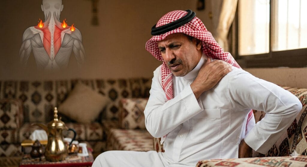 ألم "الأبهر": هل هو مجرد شد عضلي أم مشكلة خفية في العمود الفقري؟ al-abhar pain