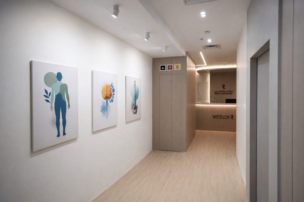 clinic hallway clinic hallway