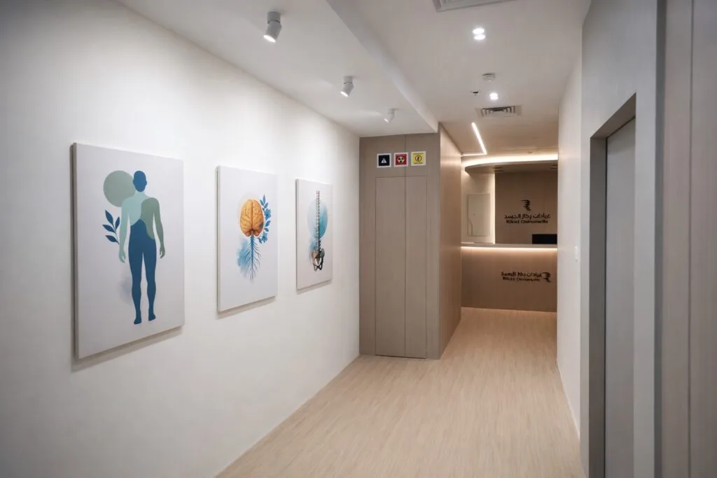 clinic hallway clinic hallway