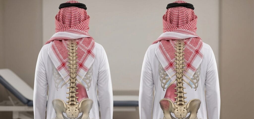ميلان الحوض: عندما يكون "أساس" جسمك غير متزن! pelvic tilt blog post image