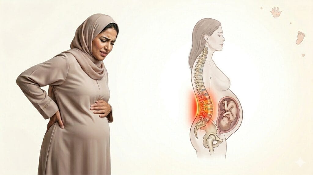 pregnancy lower back pain main image