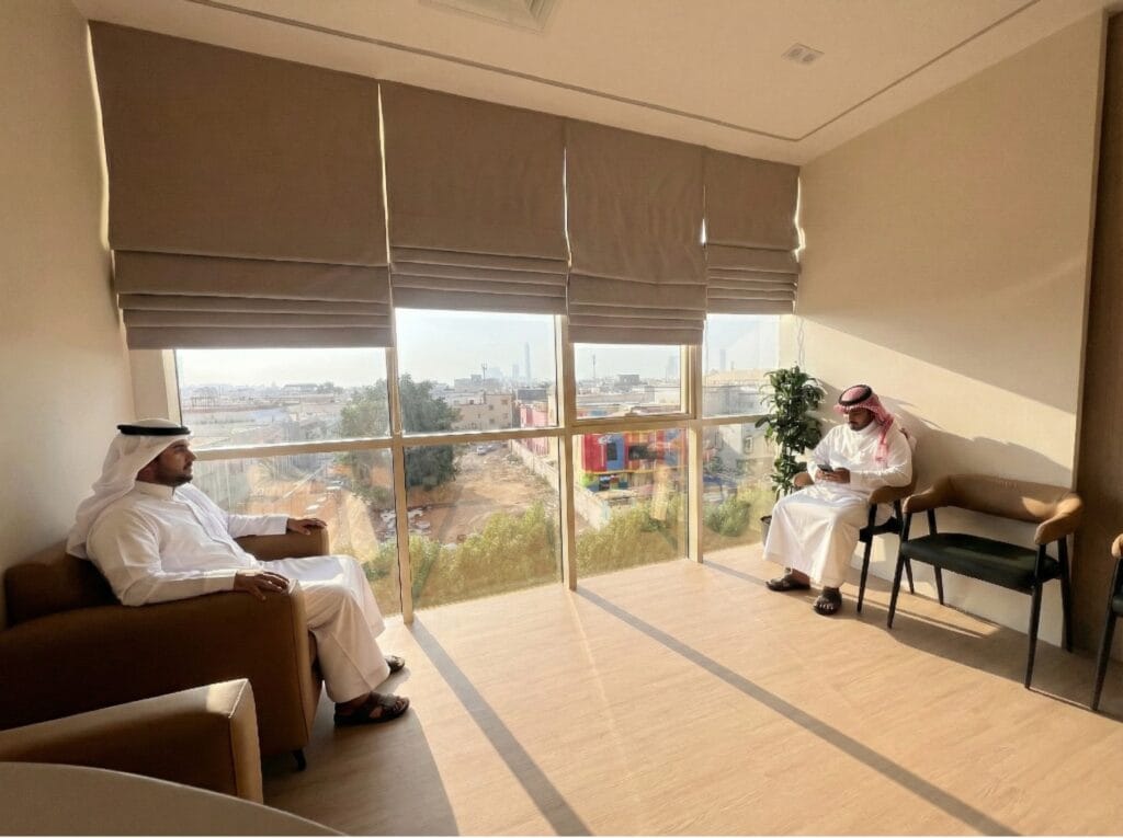 Rikaz clinic waiting area