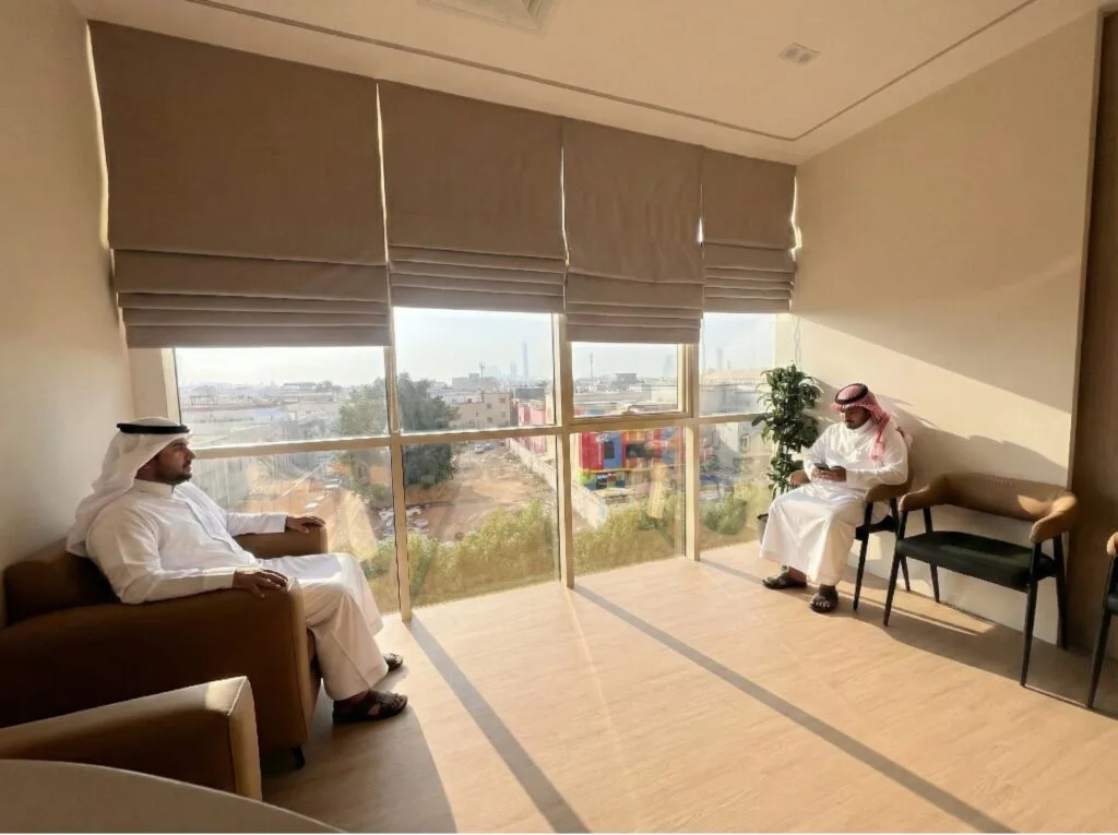 Rikaz clinic waiting area