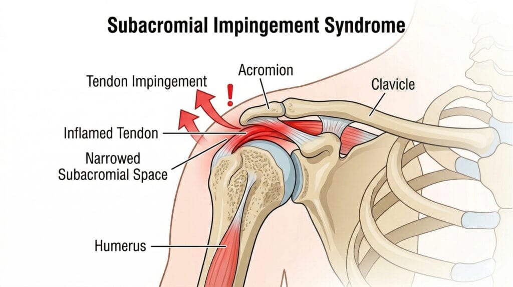Shoulder Pain & Impingement: Why Does Lifting Your Arm Hurt So Much? shoulder impingement