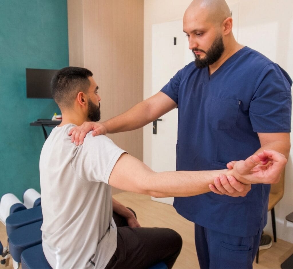 chiropractor shoulder assessment 2